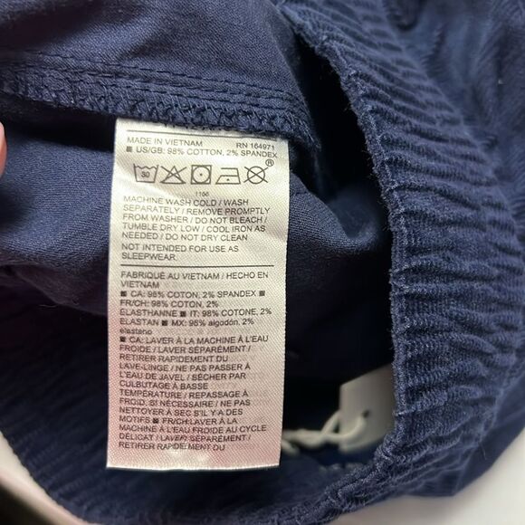 Janie and Jack 100046587 Boy Merchant Marine Corduroy Pull-On Short size 12 NWT - Picture 9 of 10